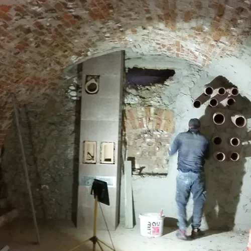 Kellerarbeiten, Bodenarbeiten, Fassadenarbeiten